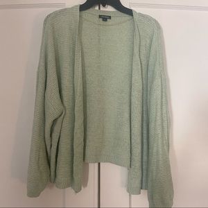 Pastel Green Cardigan - Wild Fable